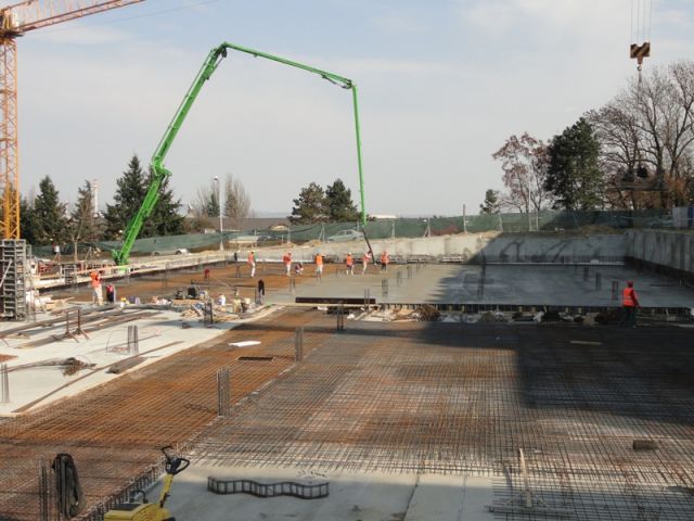 FN Olomouc - Parkovací terasy