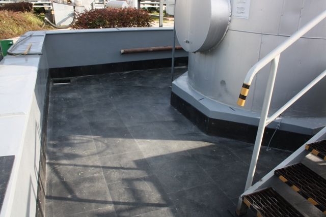 Venkovní záchytný val 